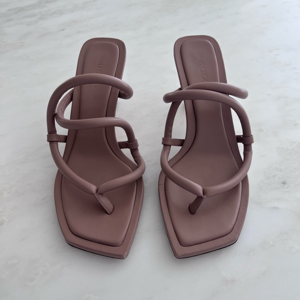 Jimmy Choo Mauve Strappy Sandals